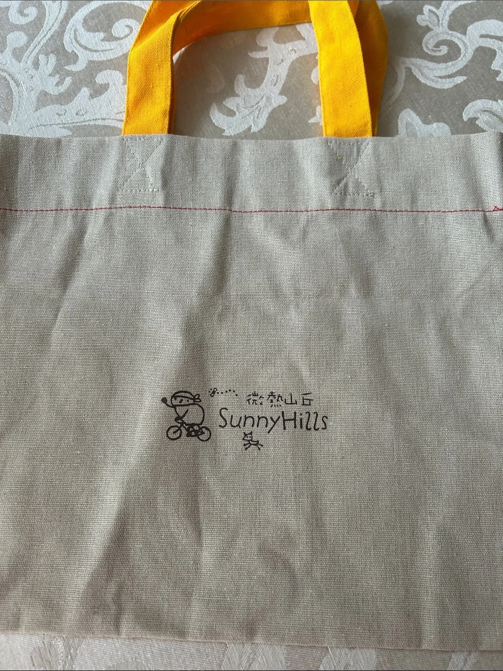 Small Kids Tote Bags with Cute Bunny Print